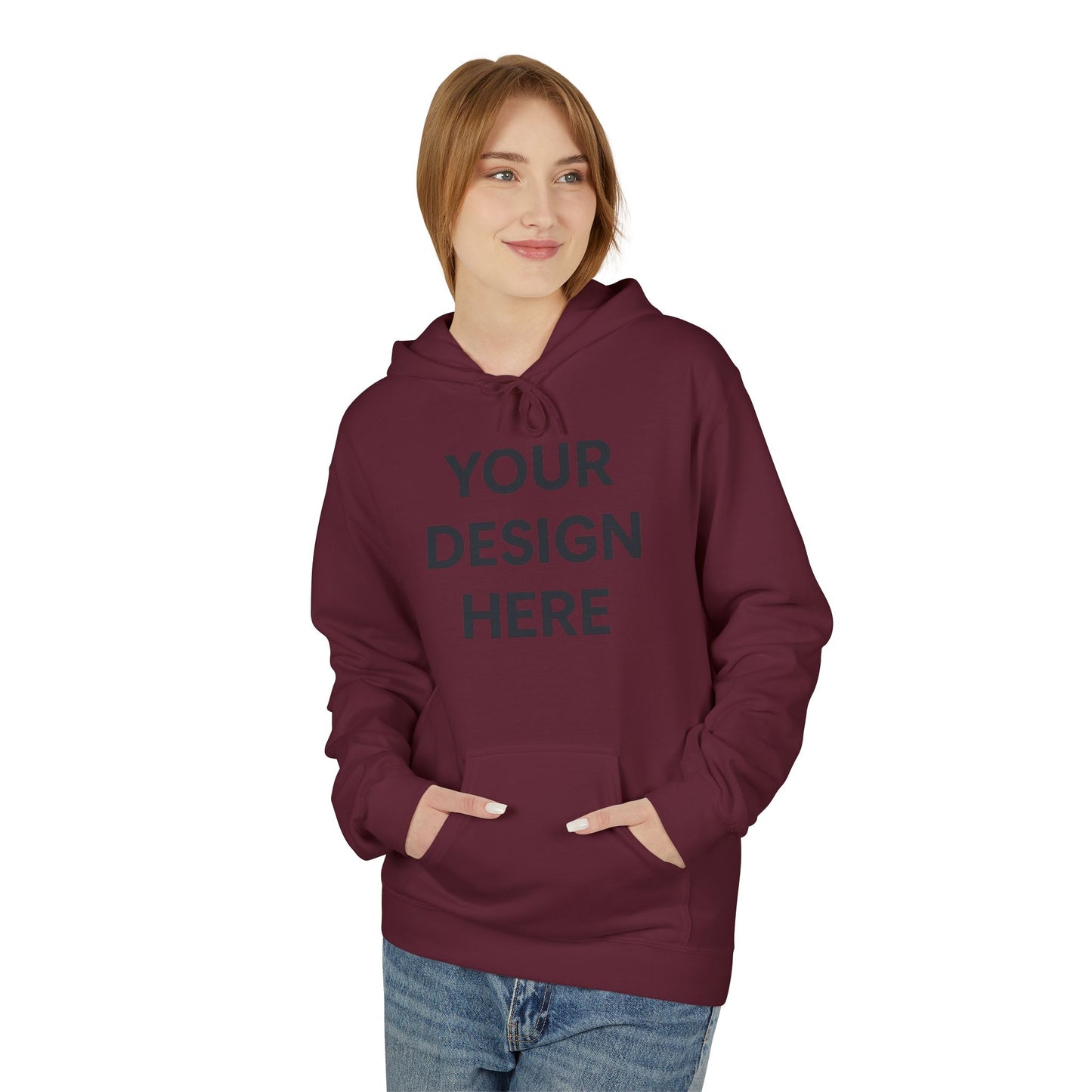 Custom Personalizable Gildan SF500 Midweight Softstyle Fleece Hoodie Unisex Custom Hoodie with Your Design, Logo, or Name Soft Premium Pullover