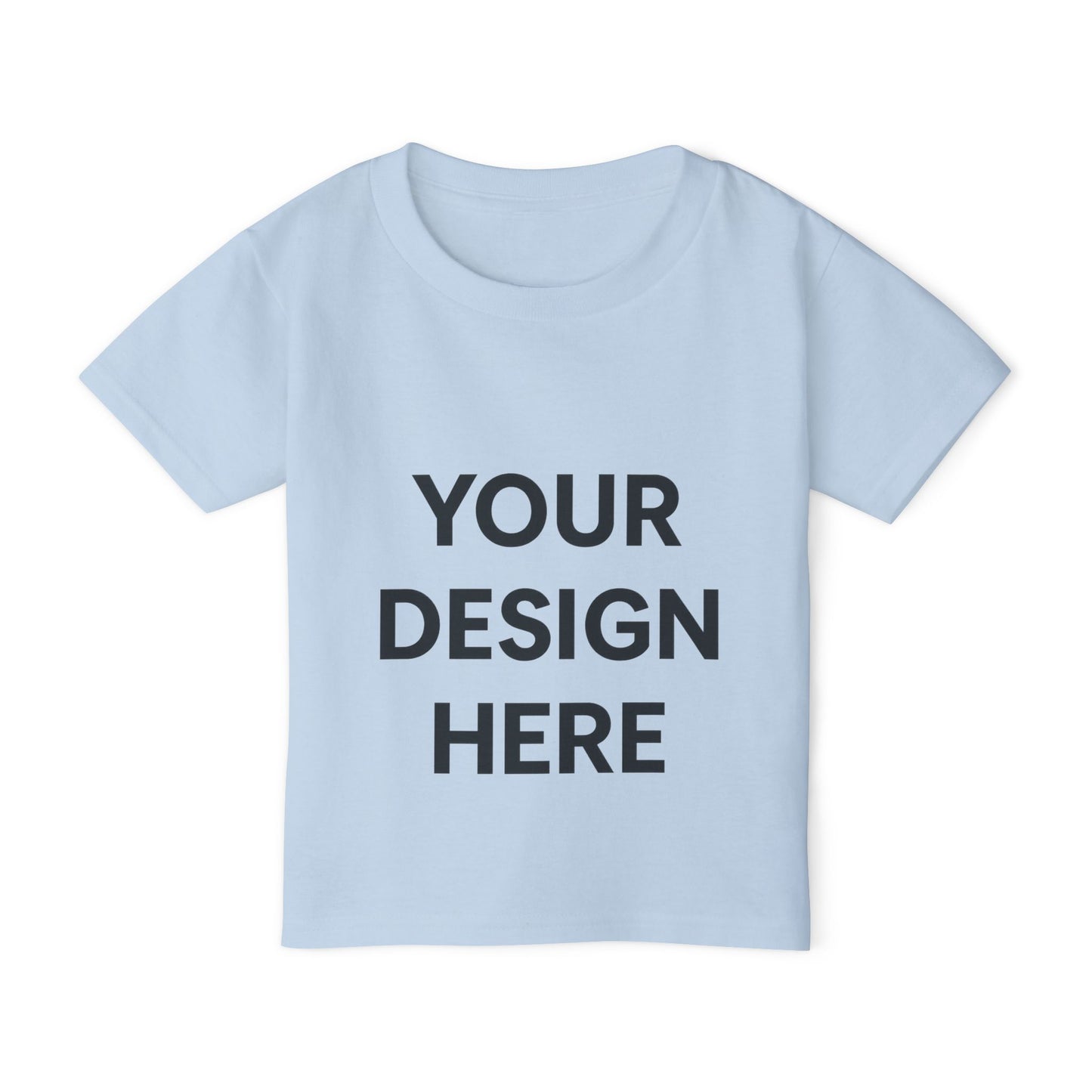 Custom Gildan 5100P Toddler T-Shirt Personalized Heavy Cotton Kids Tee Custom Name, Logo or Design Soft Durable Preshrunk Cotton Shirt
