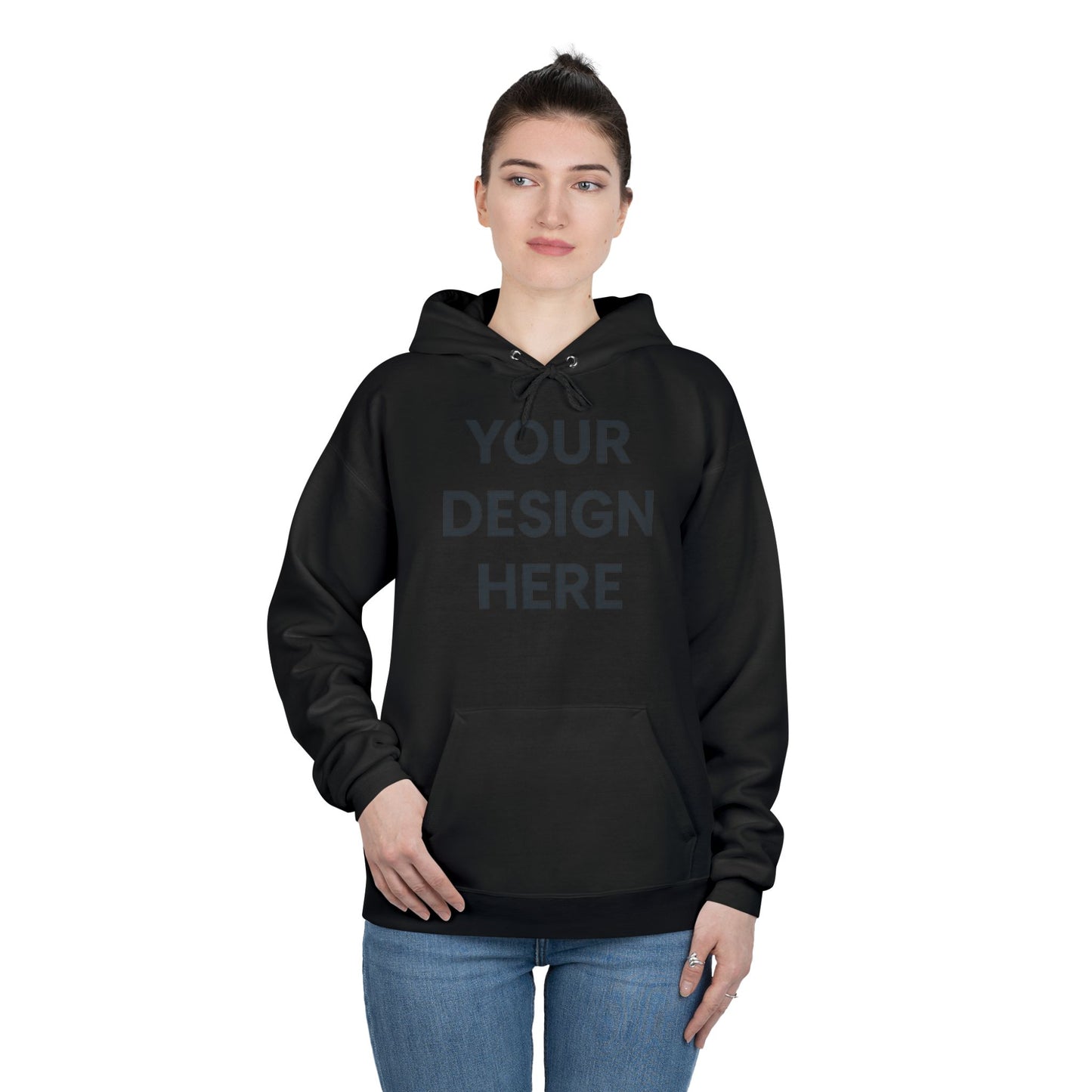 Custom Personalizable Hanes P170 EcoSmart Pullover Hoodie Sweatshirt Unisex Recycled Fleece Hoodie Sustainable Custom Hoodie with Logo or Name