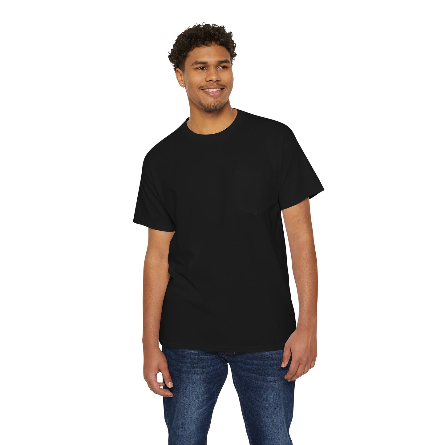 Custom Gildan 5300 Pocket T-Shirt Personalized Heavy Cotton Tee Custom Logo or Text Unisex Pocket Tee for Work, Events & Everyday Wear