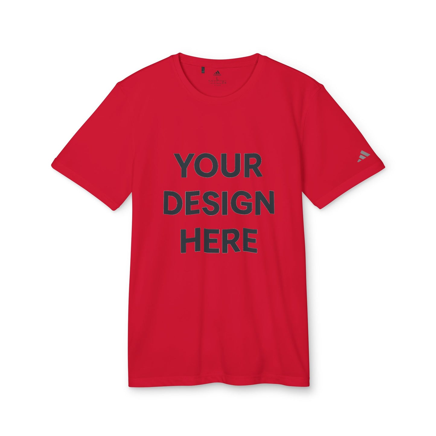 Custom Adidas A376 Sport T-Shirt Personalized Performance Tee Moisture-Wicking Athletic Shirt Custom Logo or Text Unisex Training & Teamwear