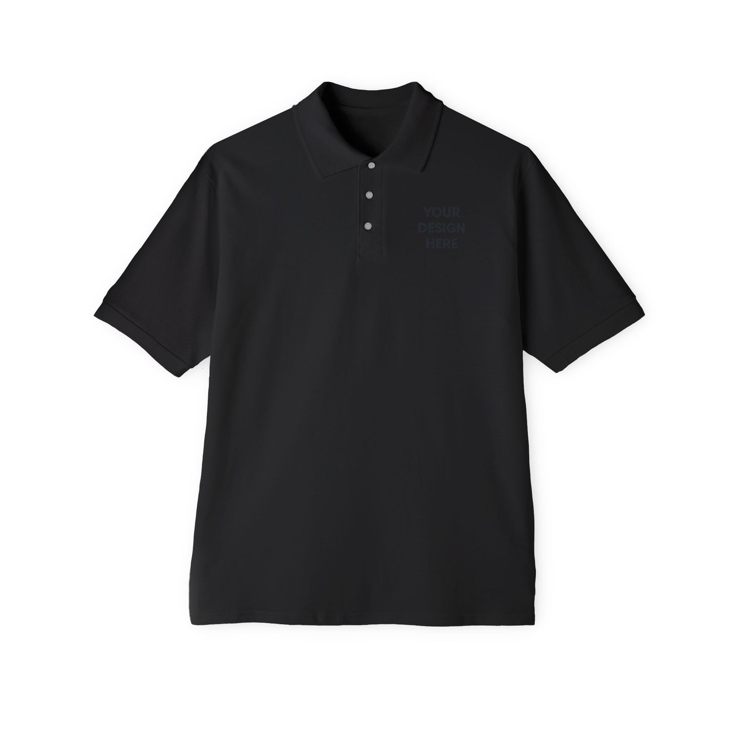 Custom Jerzees 443M Polo Shirt Personalized Piqué Polo Embroidered or Printed Logo Shirt Unisex Short Sleeve Polo for Work, Events & Promotions