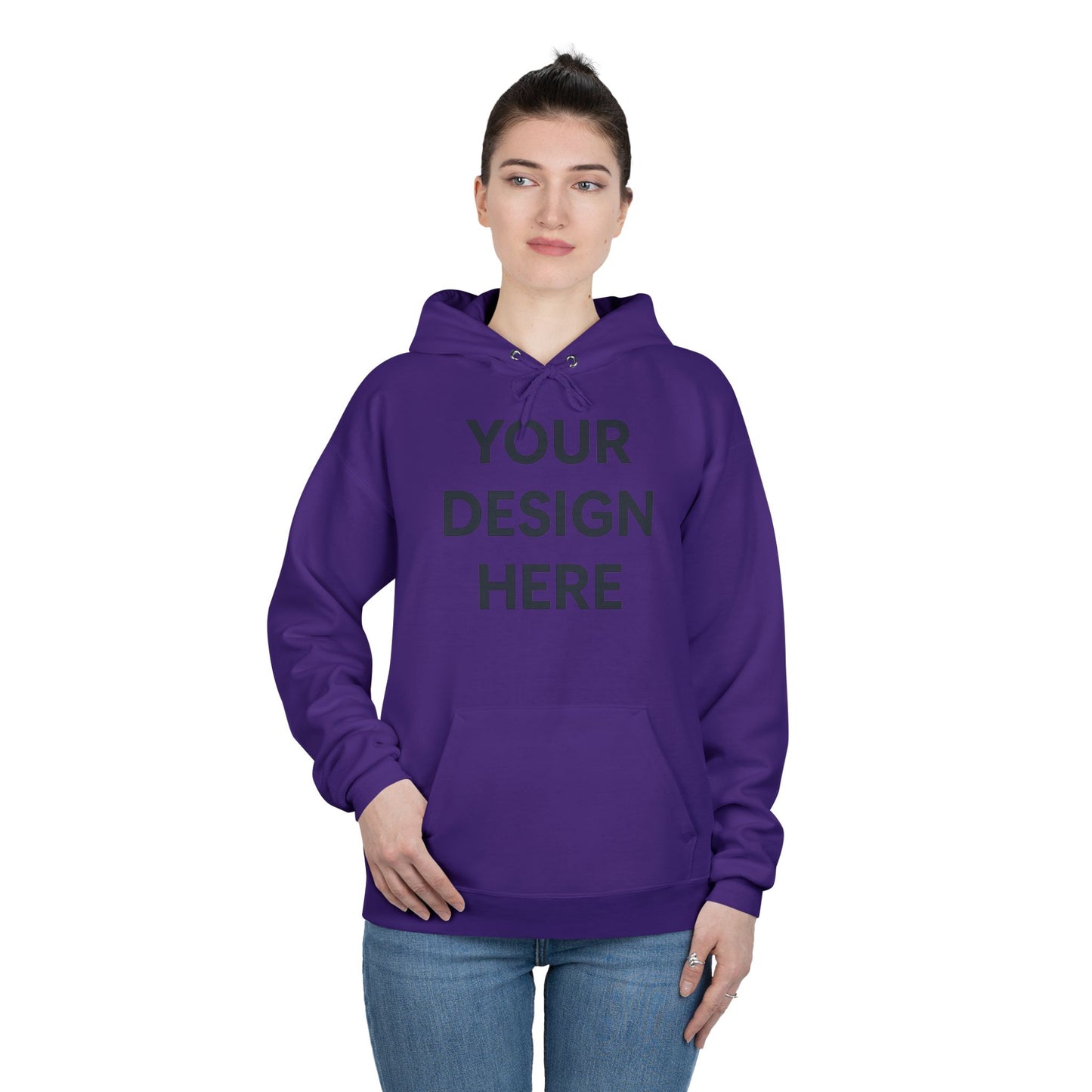 Custom Personalizable Hanes P170 EcoSmart Pullover Hoodie Sweatshirt Unisex Recycled Fleece Hoodie Sustainable Custom Hoodie with Logo or Name