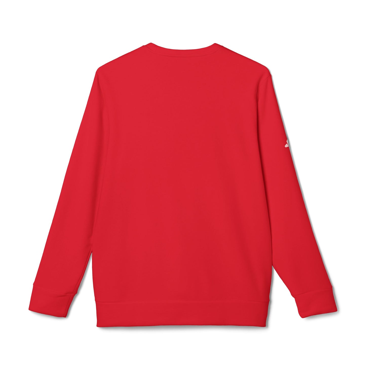 Custom Adidas Fleece Crewneck Sweatshirt Personalized Performance Pullover Soft Midweight Cotton-Poly Blend Custom Logo or Embroidery