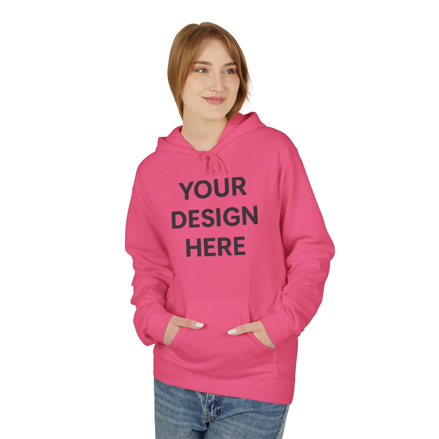 Custom Personalizable Gildan SF500 Midweight Softstyle Fleece Hoodie Unisex Custom Hoodie with Your Design, Logo, or Name Soft Premium Pullover
