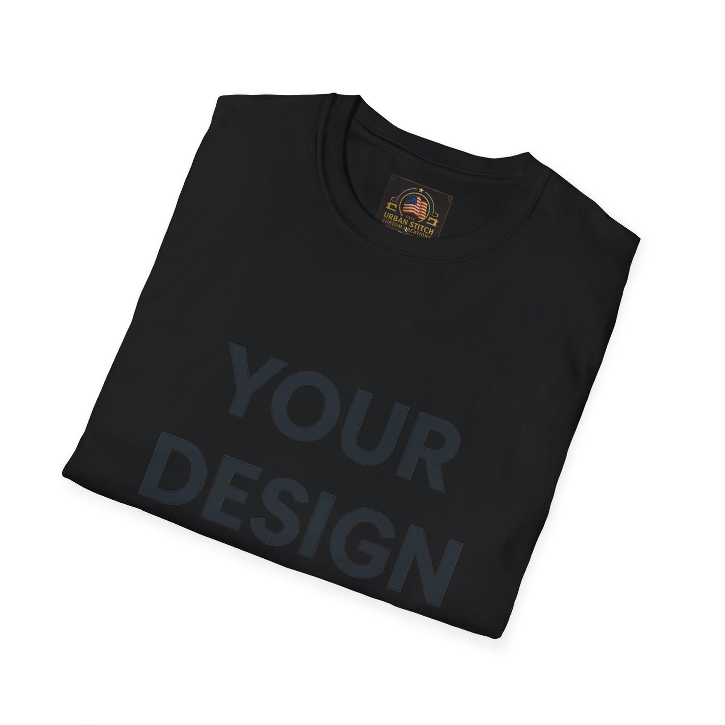 Custom Gildan 64000 Softstyle T-Shirt Personalized Unisex Tee Premium Cotton Blend Shirt for Men & Women Custom Logo, Text, or Design