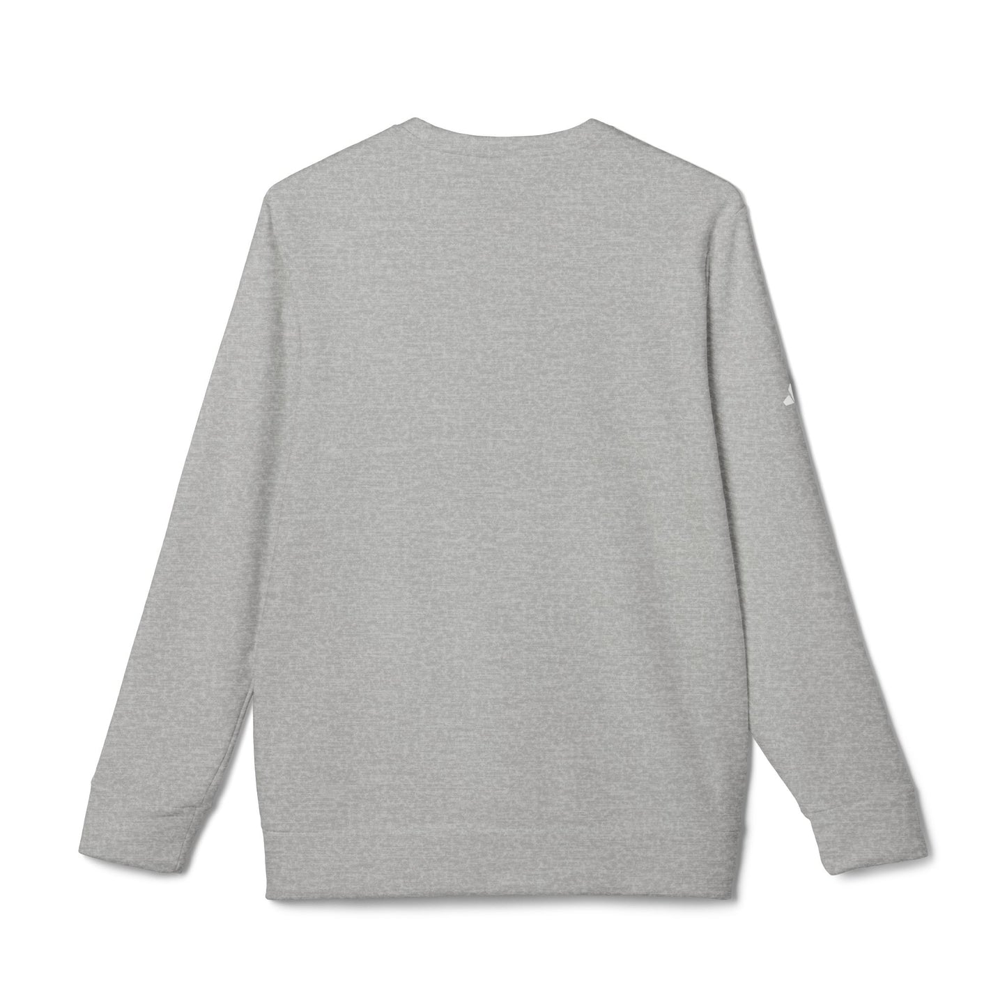 Custom Adidas Fleece Crewneck Sweatshirt Personalized Performance Pullover Soft Midweight Cotton-Poly Blend Custom Logo or Embroidery