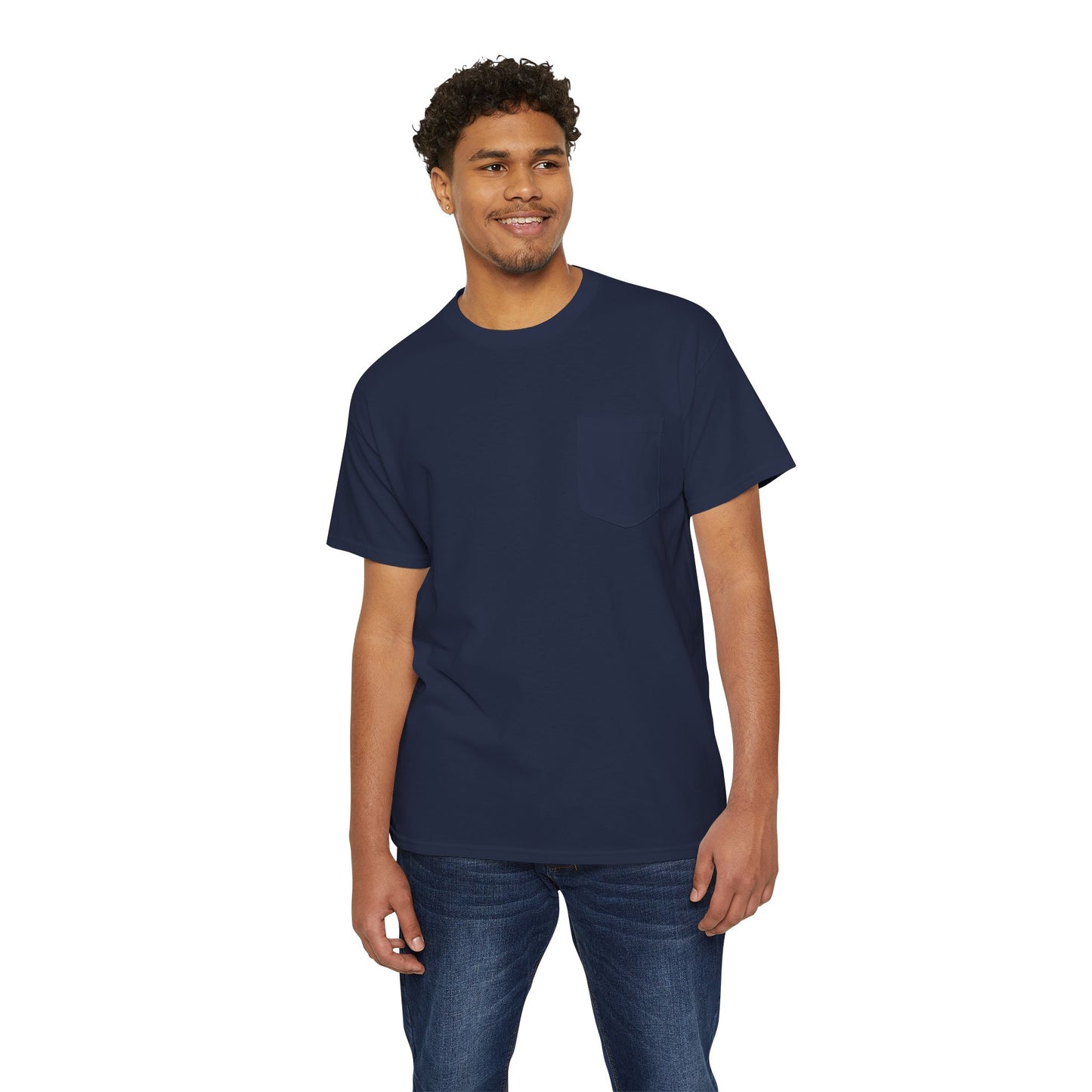 Custom Gildan 5300 Pocket T-Shirt Personalized Heavy Cotton Tee Custom Logo or Text Unisex Pocket Tee for Work, Events & Everyday Wear