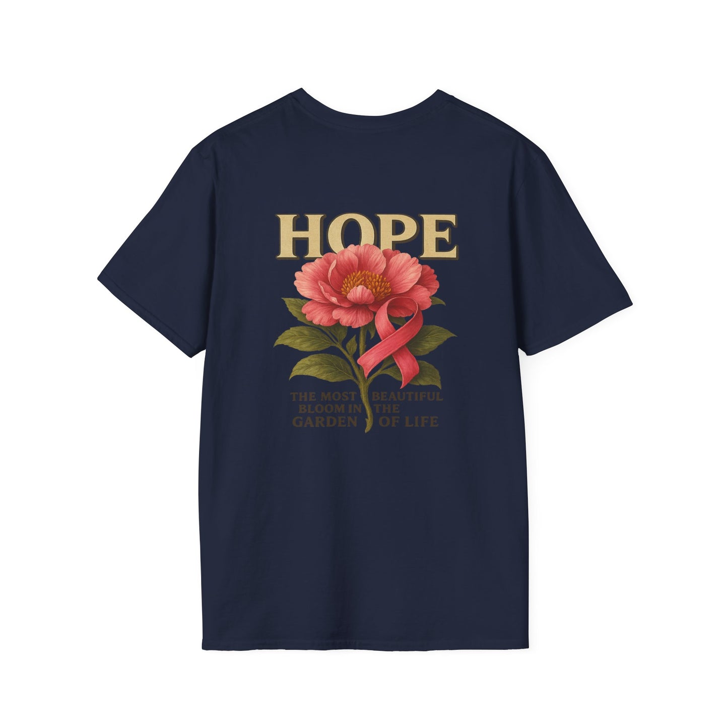Floral Hope T-Shirt - Inspirational Gift for Garden Lovers, Perfect for Birthdays, Mother's Day, or Encouragement