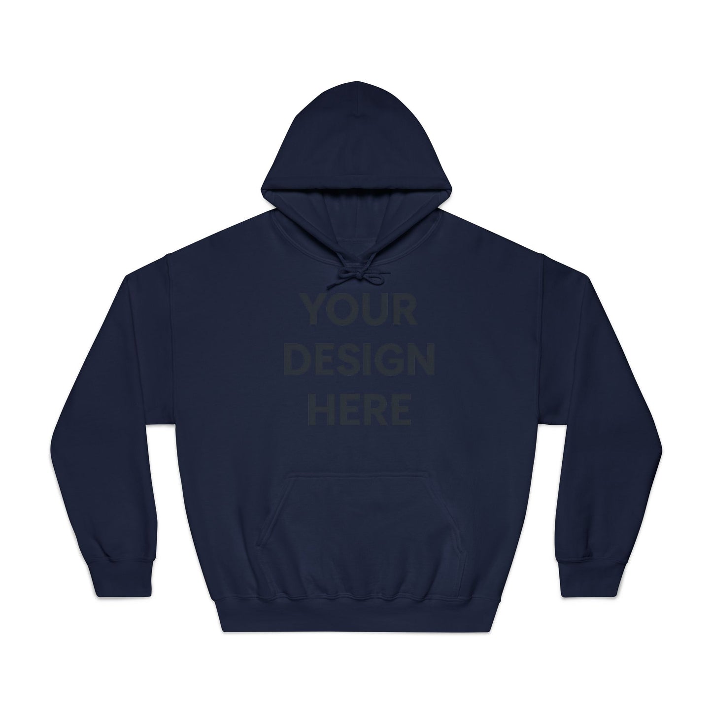 Custom Gildan 12500 DryBlend Hoodie Personalized Moisture-Wicking Fleece Sweatshirt Custom Logo, Text or Design Unisex Cotton-Poly Pullover