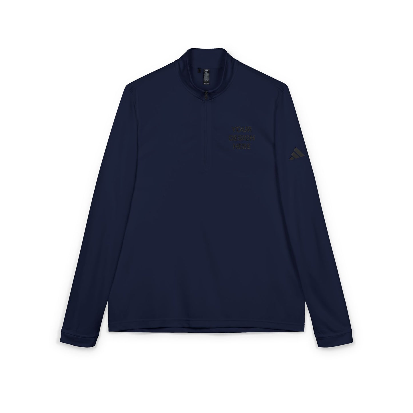 Custom Adidas A401 Quarter-Zip Pullover Personalized Performance Sweatshirt Moisture-Wicking Athletic Top Custom Logo or Embroidery