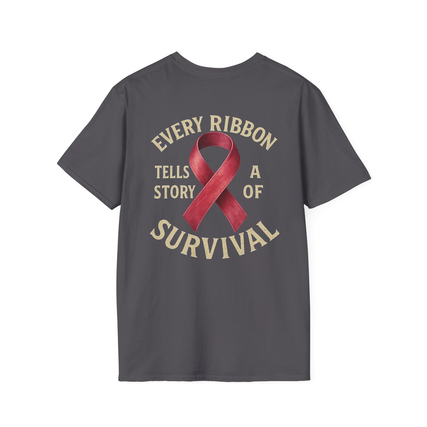 Survivor Story T-Shirt, Awareness Tee for Survivors, Supportive Unisex Softstyle T-Shirt, Gift for Cancer Survivors, Inspirational [...]