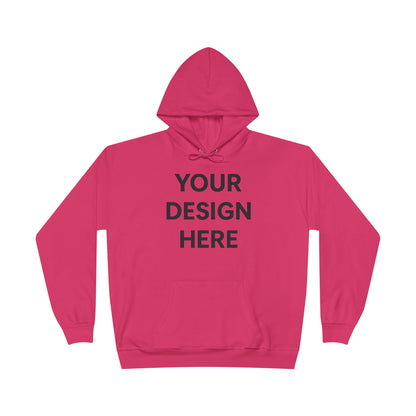 Custom Personalizable Hanes P170 EcoSmart Pullover Hoodie Sweatshirt Unisex Recycled Fleece Hoodie Sustainable Custom Hoodie with Logo or Name