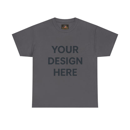 Custom Unisex Heavy Cotton Tee - Your Design Here, Personalized Shirt, Gift for Him/Her, Unique Family Reunion Outfit, Softwear Essentials