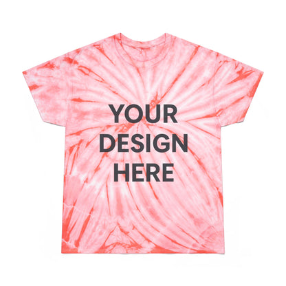 Custom Gildan 5000 Cyclone Tie-Dye T-Shirt Personalized Heavy Cotton Tee Swirl Pattern Retro Design Custom Logo, Text, or Artwork