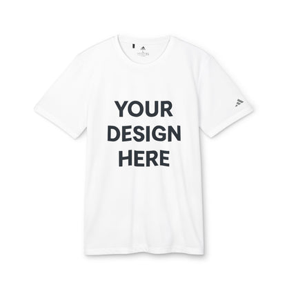 Custom Adidas A376 Sport T-Shirt Personalized Performance Tee Moisture-Wicking Athletic Shirt Custom Logo or Text Unisex Training & Teamwear