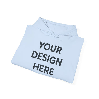 Custom Personalizable Gildan 18500 Heavy Blend Hooded Sweatshirt Unisex Custom Hoodie Soft Fleece Pullover with Your Design, Logo, or Name
