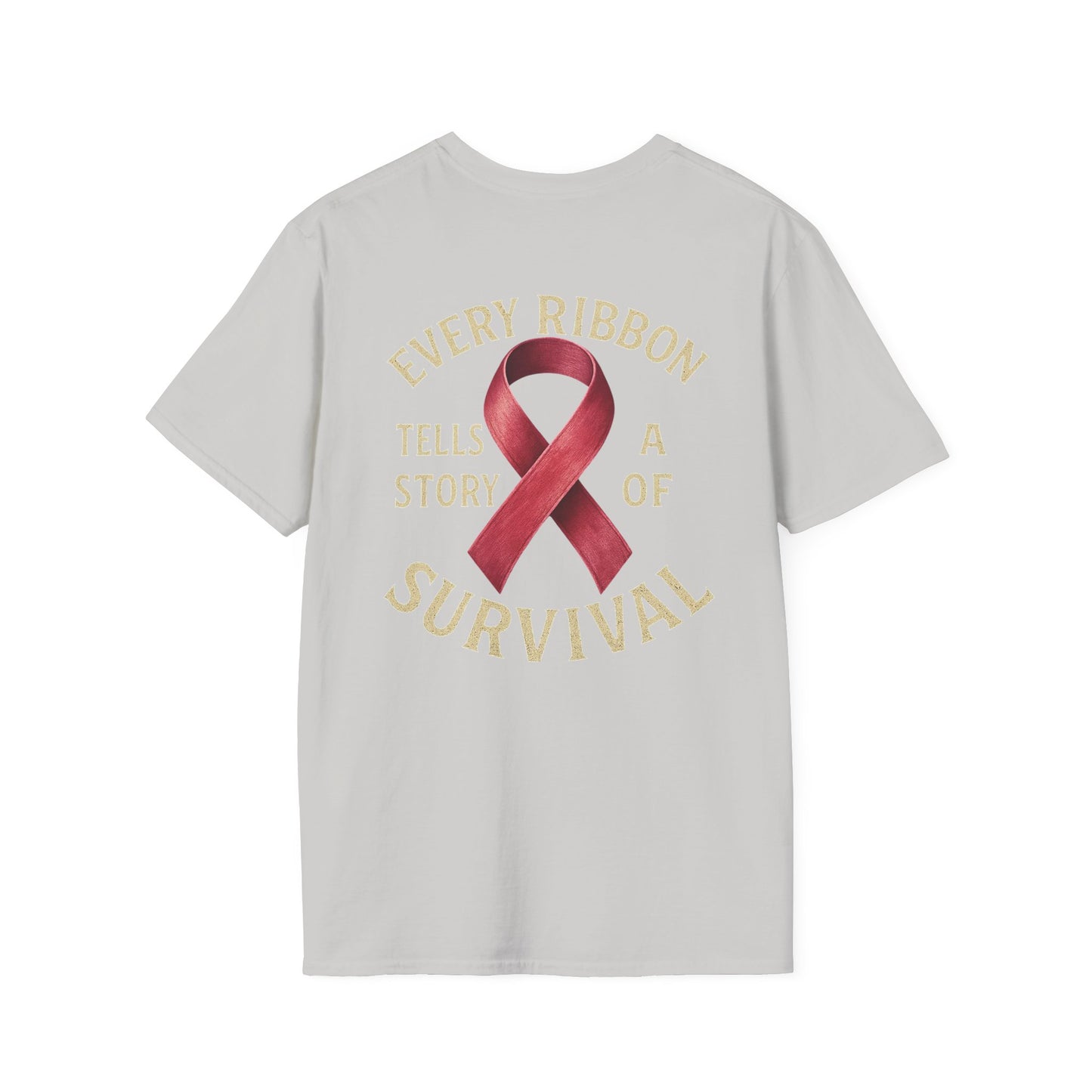 Survivor Story T-Shirt, Awareness Tee for Survivors, Supportive Unisex Softstyle T-Shirt, Gift for Cancer Survivors, Inspirational [...]
