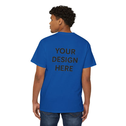 Custom Gildan 5300 Pocket T-Shirt Personalized Heavy Cotton Tee Custom Logo or Text Unisex Pocket Tee for Work, Events & Everyday Wear