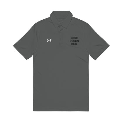 Custom Under Armour Polo Shirt Personalized Performance Golf Polo Custom Embroidered Logo Shirt for Men & Women Moisture-Wicking Work & Team Polo