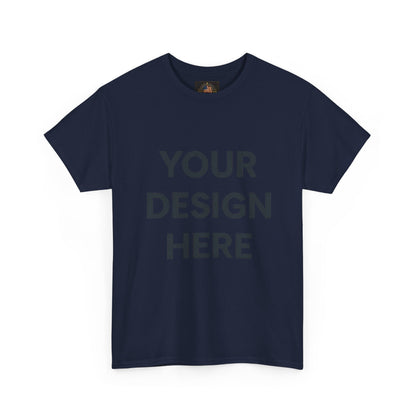 Custom Unisex Heavy Cotton Tee - Your Design Here, Personalized Shirt, Gift for Him/Her, Unique Family Reunion Outfit, Softwear Essentials