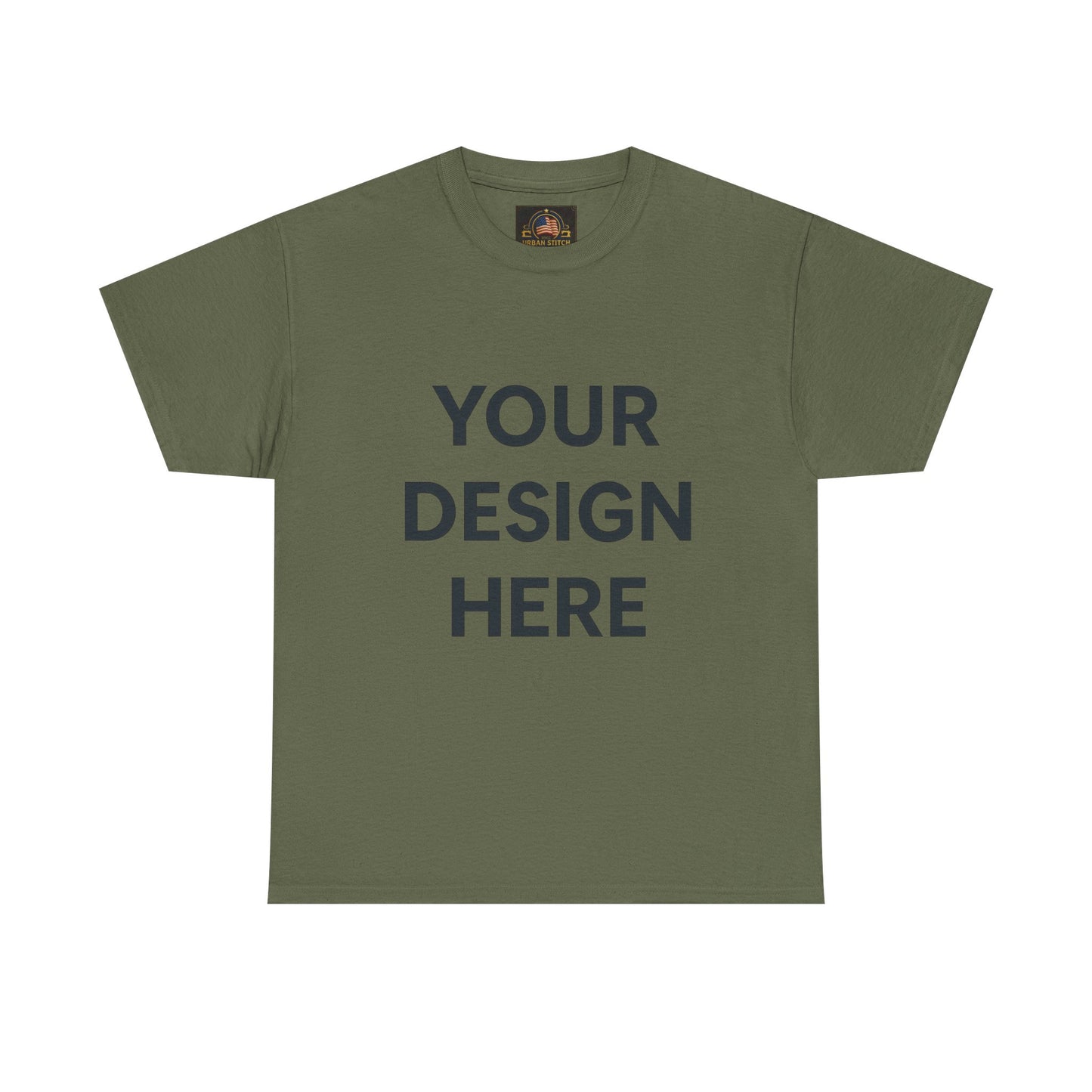 Custom Unisex Heavy Cotton Tee - Your Design Here, Personalized Shirt, Gift for Him/Her, Unique Family Reunion Outfit, Softwear Essentials