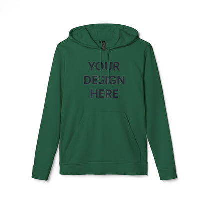 Custom Adidas A432 Fleece Hoodie Personalized Performance Pullover Soft Cotton-Blend Hooded Sweatshirt Custom Logo or Embroidery