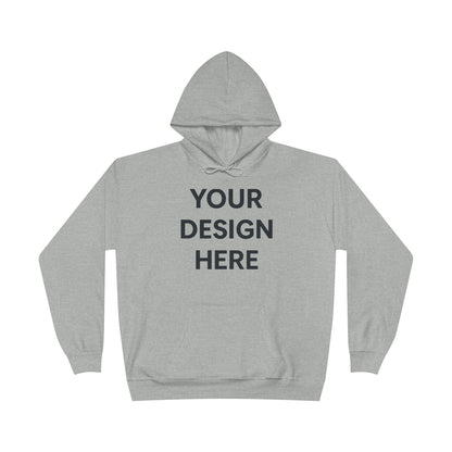 Custom Personalizable Hanes P170 EcoSmart Pullover Hoodie Sweatshirt Unisex Recycled Fleece Hoodie Sustainable Custom Hoodie with Logo or Name