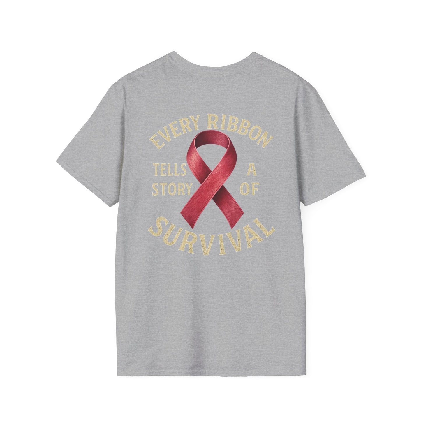 Survivor Story T-Shirt, Awareness Tee for Survivors, Supportive Unisex Softstyle T-Shirt, Gift for Cancer Survivors, Inspirational [...]