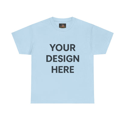 Custom Unisex Heavy Cotton Tee - Your Design Here, Personalized Shirt, Gift for Him/Her, Unique Family Reunion Outfit, Softwear Essentials