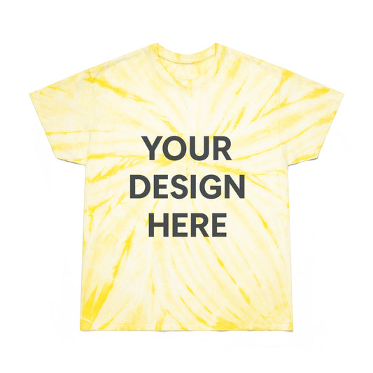 Custom Gildan 5000 Cyclone Tie-Dye T-Shirt Personalized Heavy Cotton Tee Swirl Pattern Retro Design Custom Logo, Text, or Artwork