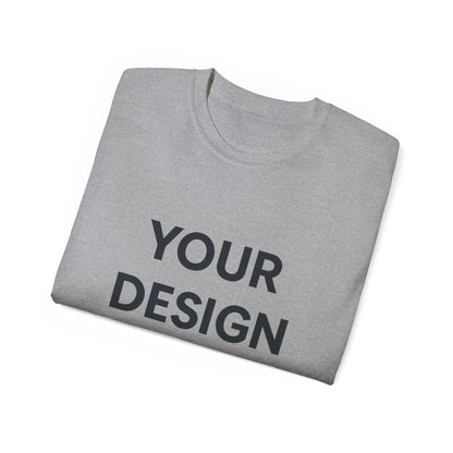 Custom Gildan 2000 Ultra Cotton T-Shirt Personalized Heavyweight Tee Custom Logo, Text, or Design Durable Unisex Shirt for Work, Events & Everyday Wear