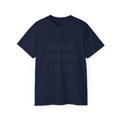 Custom Gildan 2000 Ultra Cotton T-Shirt Personalized Heavyweight Tee Custom Logo, Text, or Design Durable Unisex Shirt for Work, Events & Everyday Wear