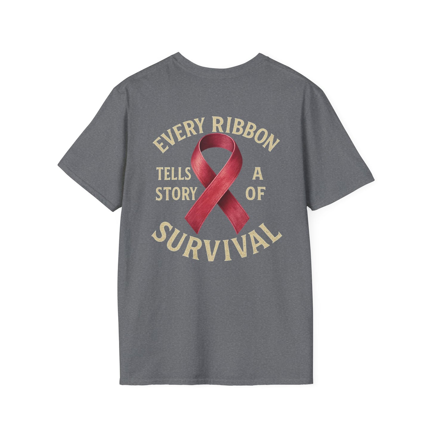 Survivor Story T-Shirt, Awareness Tee for Survivors, Supportive Unisex Softstyle T-Shirt, Gift for Cancer Survivors, Inspirational [...]