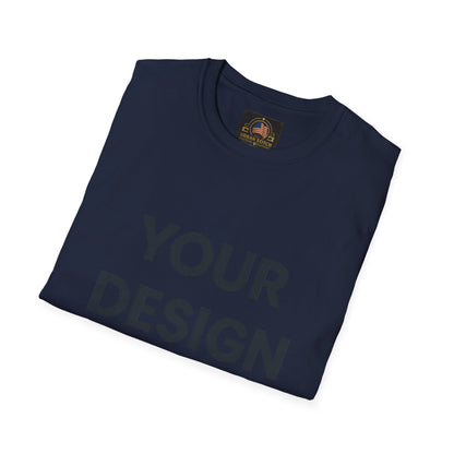 Custom Gildan 64000 Softstyle T-Shirt Personalized Unisex Tee Premium Cotton Blend Shirt for Men & Women Custom Logo, Text, or Design