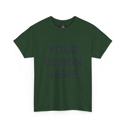 Custom Unisex Heavy Cotton Tee - Your Design Here, Personalized Shirt, Gift for Him/Her, Unique Family Reunion Outfit, Softwear Essentials