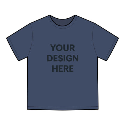 Custom Hanes GDH100 ComfortWash T-Shirt Personalized Garment-Dyed Tee Vintage Soft Cotton Shirt Custom Logo, Text, or Design
