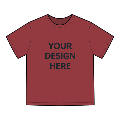 Custom Hanes GDH100 ComfortWash T-Shirt Personalized Garment-Dyed Tee Vintage Soft Cotton Shirt Custom Logo, Text, or Design
