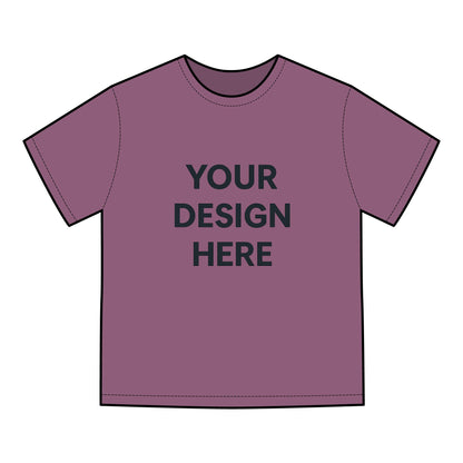 Custom Hanes GDH100 ComfortWash T-Shirt Personalized Garment-Dyed Tee Vintage Soft Cotton Shirt Custom Logo, Text, or Design