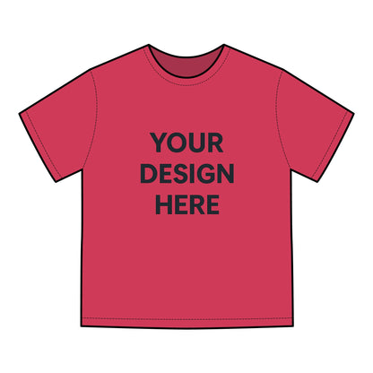 Custom Hanes GDH100 ComfortWash T-Shirt Personalized Garment-Dyed Tee Vintage Soft Cotton Shirt Custom Logo, Text, or Design