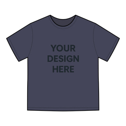 Custom Hanes GDH100 ComfortWash T-Shirt Personalized Garment-Dyed Tee Vintage Soft Cotton Shirt Custom Logo, Text, or Design