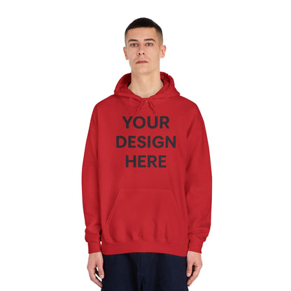 Custom Gildan 12500 DryBlend Hoodie Personalized Moisture-Wicking Fleece Sweatshirt Custom Logo, Text or Design Unisex Cotton-Poly Pullover