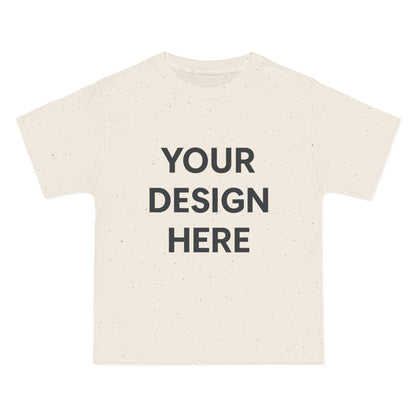 Custom Hanes 5180 Beefy-T Shirt Personalized Heavyweight Cotton Tee Premium Short Sleeve T-Shirt with Custom Logo, Text, or Design