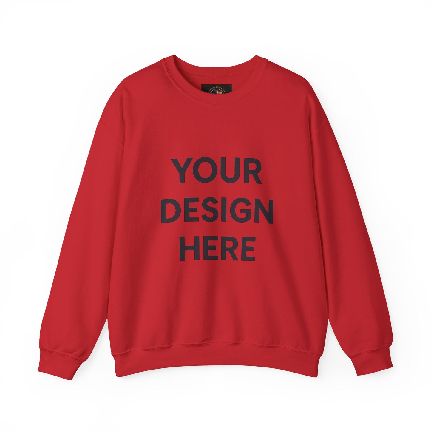 Custom Gildan 18000 Crewneck Sweatshirt | Personalized Heavy Blend Fleece Pullover | Custom Logo, Text, or Design | Unisex Cozy Cotton-Poly Sweatshirt