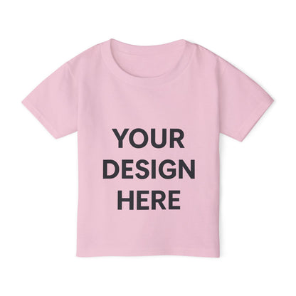 Custom Gildan 5100P Toddler T-Shirt Personalized Heavy Cotton Kids Tee Custom Name, Logo or Design Soft Durable Preshrunk Cotton Shirt