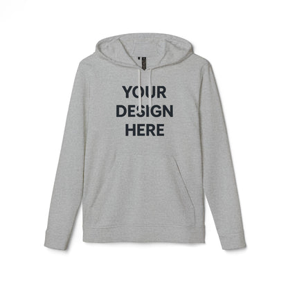 Custom Adidas A432 Fleece Hoodie Personalized Performance Pullover Soft Cotton-Blend Hooded Sweatshirt Custom Logo or Embroidery