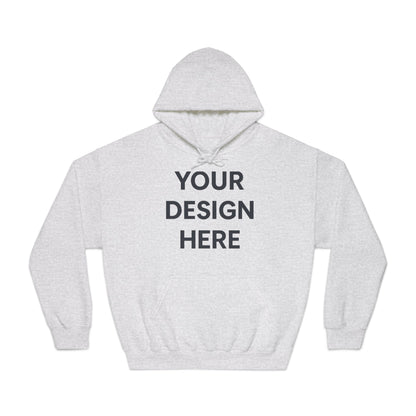 Custom Gildan 12500 DryBlend Hoodie Personalized Moisture-Wicking Fleece Sweatshirt Custom Logo, Text or Design Unisex Cotton-Poly Pullover