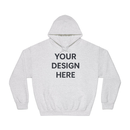 Custom Gildan 12500 DryBlend Hoodie Personalized Moisture-Wicking Fleece Sweatshirt Custom Logo, Text or Design Unisex Cotton-Poly Pullover