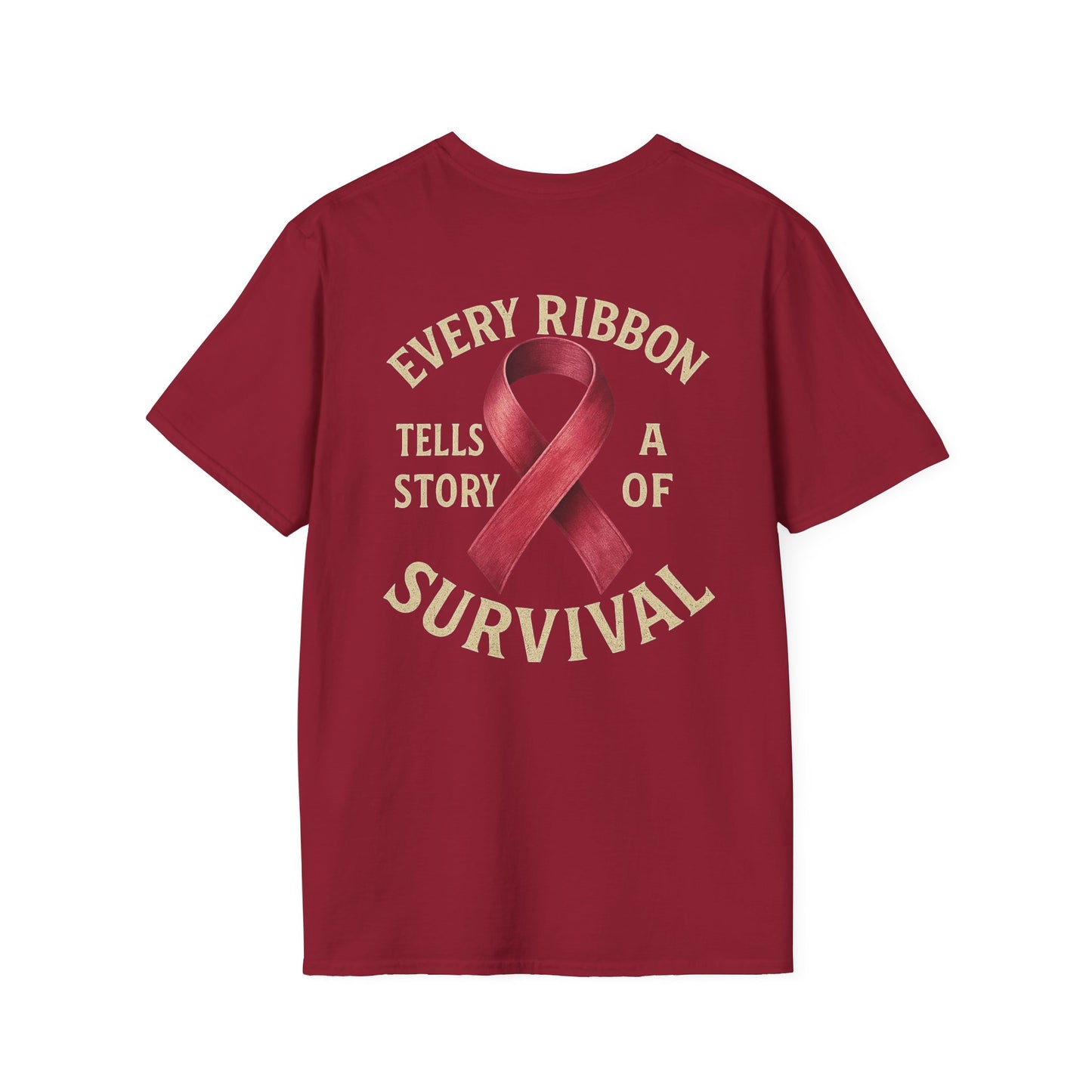 Survivor Story T-Shirt, Awareness Tee for Survivors, Supportive Unisex Softstyle T-Shirt, Gift for Cancer Survivors, Inspirational [...]