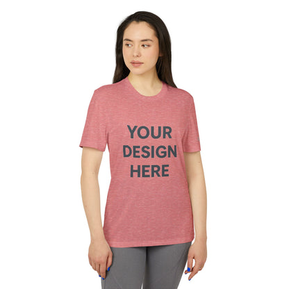 Custom Adidas A376 Sport T-Shirt Personalized Performance Tee Moisture-Wicking Athletic Shirt Custom Logo or Text Unisex Training & Teamwear